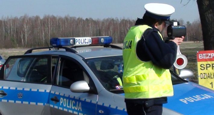 Kontrola prędkości w dniu dzisiejszym - akcja