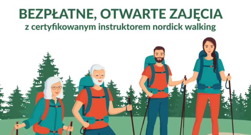 Niedziela z kijkami - otwarte zajęcia nordic walking