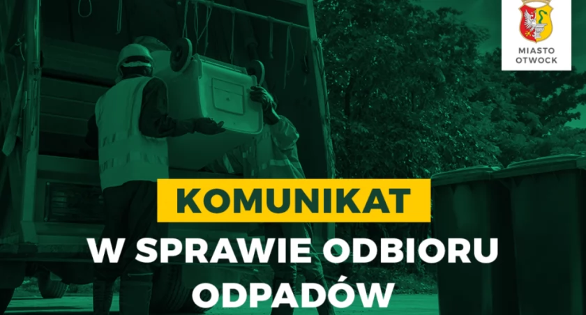 Komunikat w sprawie odbioru odpadów