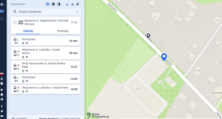 Ruszył system informacji dla pasażerów. Sprawdź, czy twój autobus jedzie zgodnie z planem