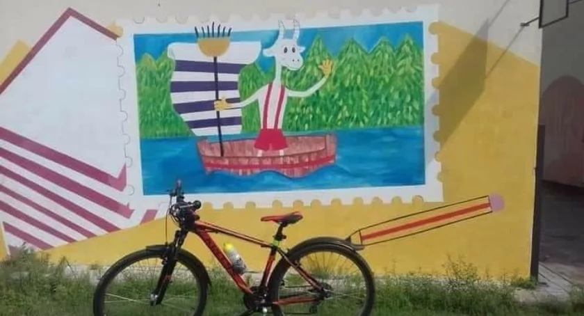 Wycieczka rowerowa do miejsca powstania Koziołka Matołka w Otwocku