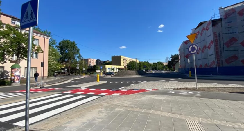 Otwarcie ronda Karczewska-Matejki-Batorego w Otwocku
