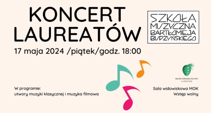 Koncert laureatów VII Szkolnego Konkursu Muzycznego
