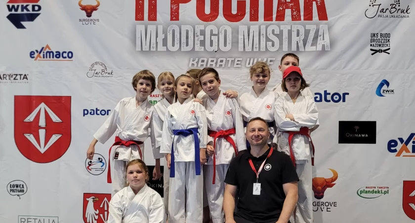 Najmłodsi z KS SOKUDO wracają z uśmiechami i nie tylko z Pucharu Młodego Mistrza Karate WKF :-)