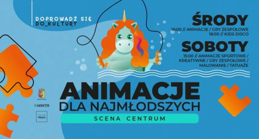 Wakacyjne animacje dla najmłodszych - Scena Centrum w Otwocku
