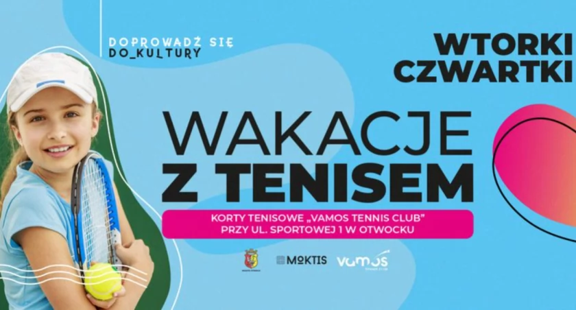 Wakacje z tenisem - harmonogram bezpłatnych zajęć