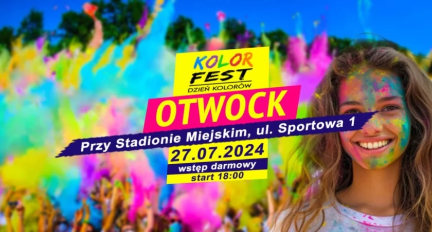Kolor Fest - Dzień Kolorów Holi w Otwocku