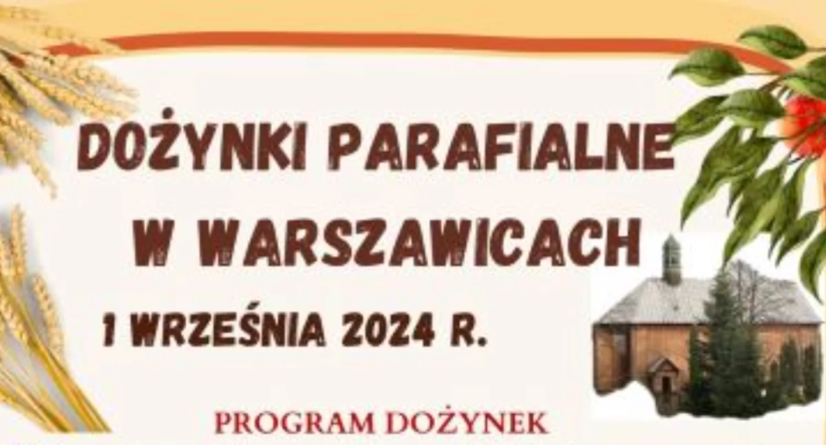 Warszawice. Dożynki parafialne 2024