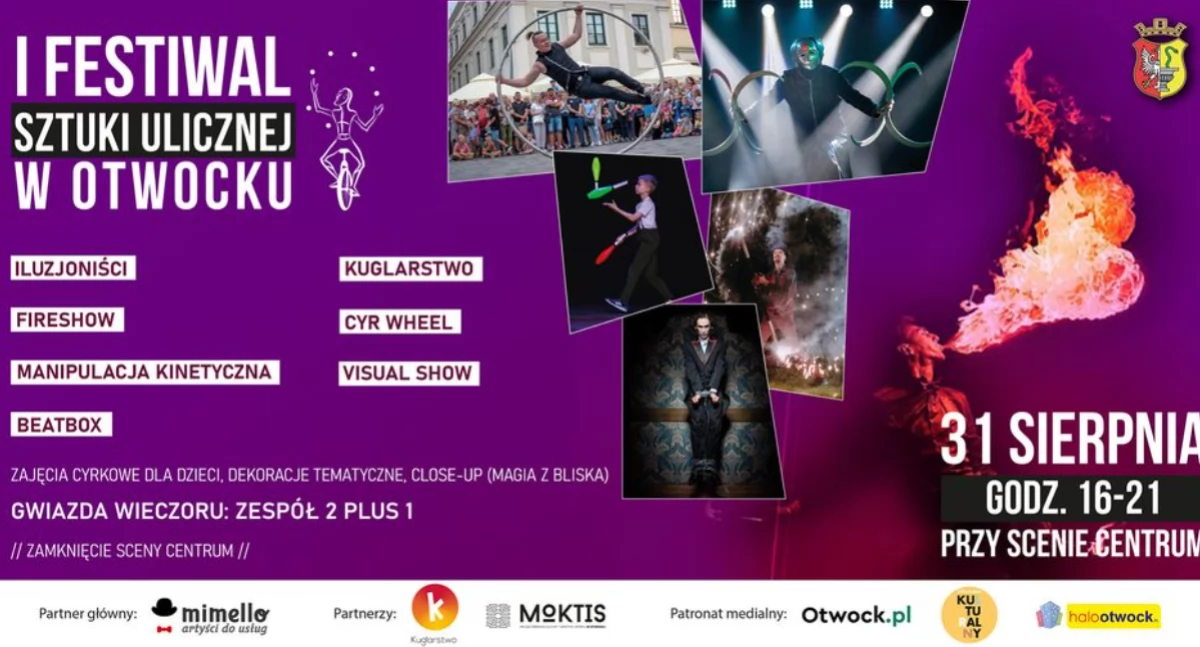 I Festiwal Sztuki Ulicznej w Otwocku