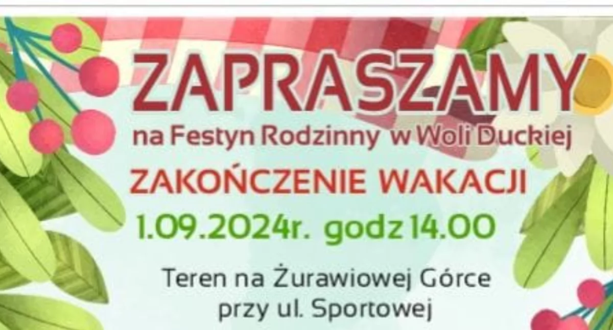 Festyn Rodzinny w Woli Duckiej