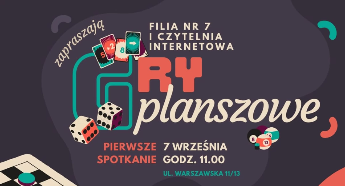 Zgrana Biblioteka - planszówki w Otwocku