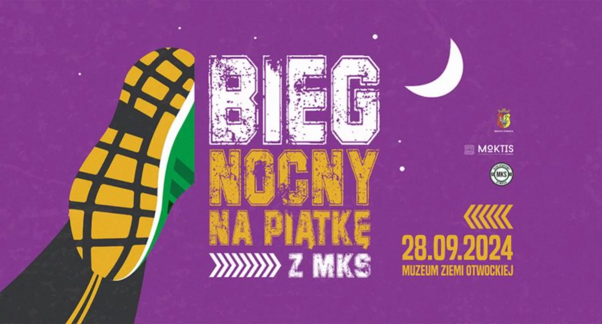 Bieg Nocny na Piątkę w Otwocku