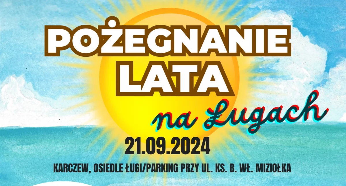 Pożegnanie lata na Ługach – Jacek Stachursky na scenie