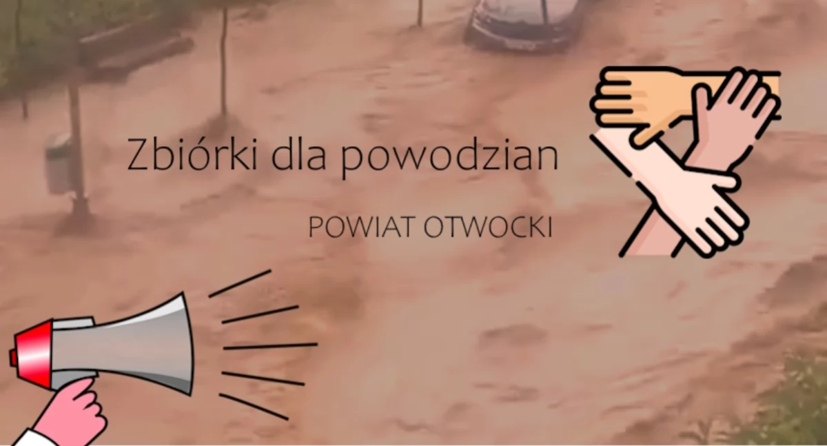 Zbiórki darów dla powodzian w powiecie otwockim – jak możesz pomóc?