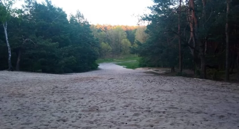 Wycieczka rowerowa po Otwocku na wydmę 