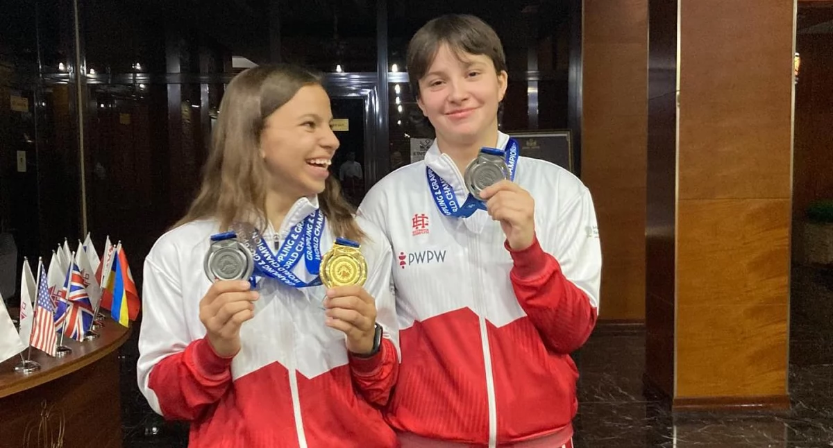 Wielki sukces zawodniczek UKS Orły Zakręt na Mistrzostwach Świata w Grapplingu