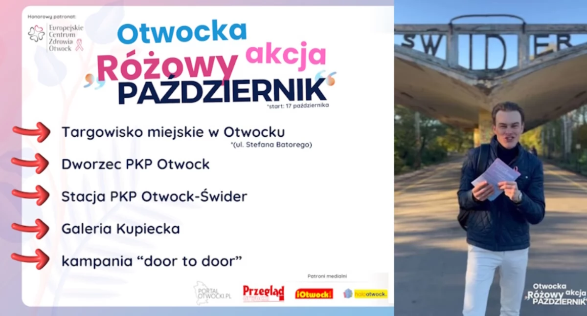 Otwocka akcja „Różowy Październik” 2024