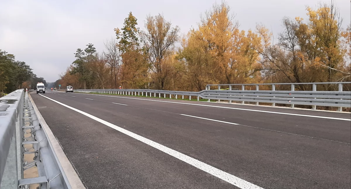 Otwarcie DW 801 – budowa nowych mostów zakończona, wznowienie ruchu 6 listopada