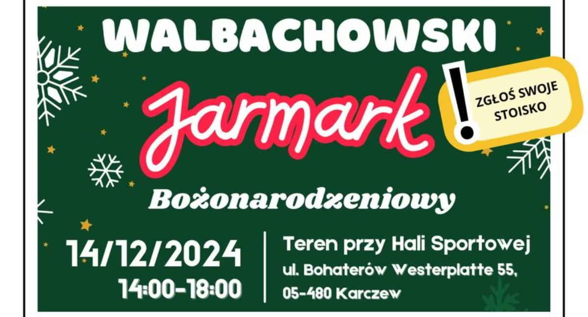 Walbachowski Jarmark Bożonarodzeniowy 2024