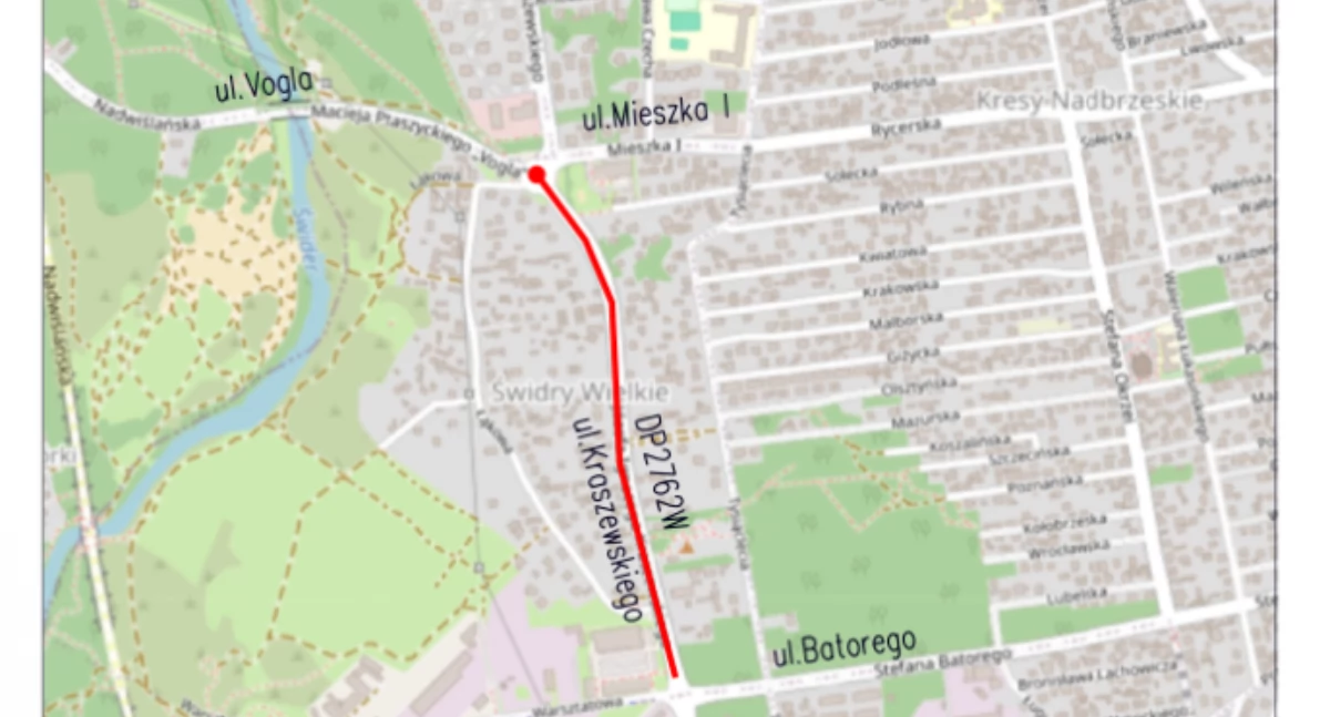 Otwock. Przebudowa ul. Kraszewskiego – utrudnienia w ruchu