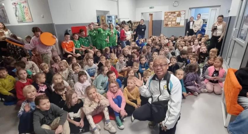 Święto Tchoukballa w SP2 Otwock