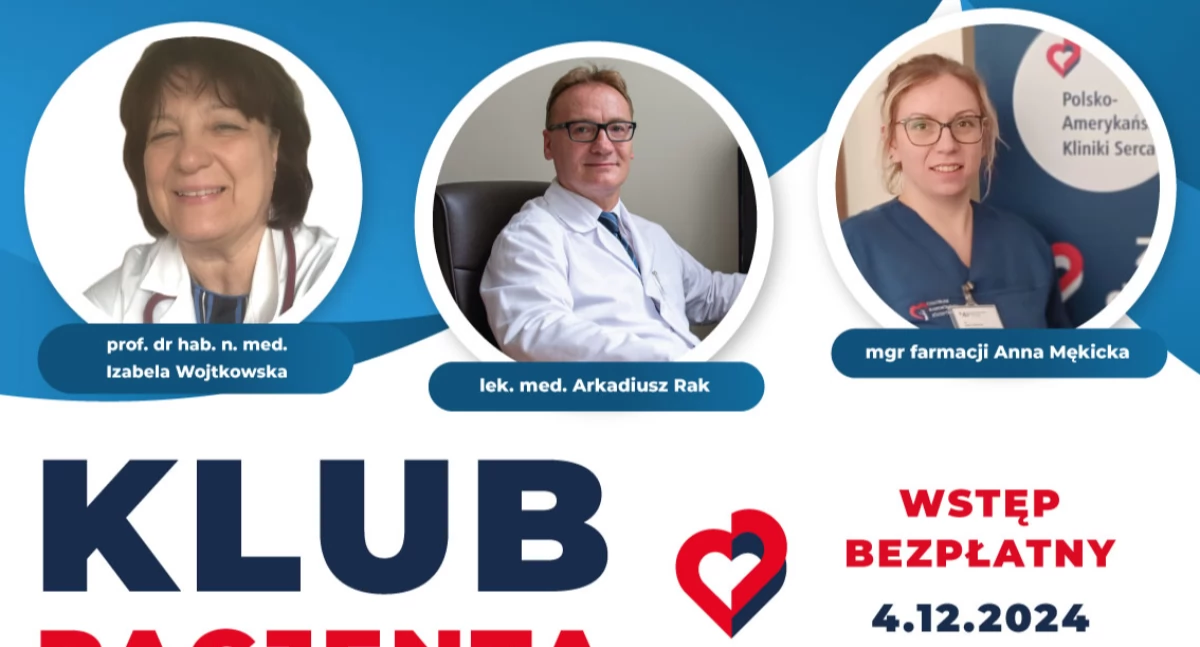 Klub Pacjenta w Karczewie – spotkanie z lekarzami specjalistami i bezpłatne badania