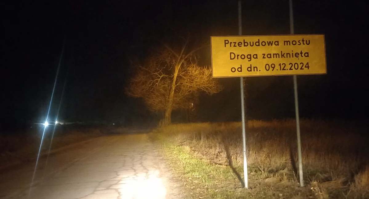 Przebudowa mostu w Janowie w gminie Karczew