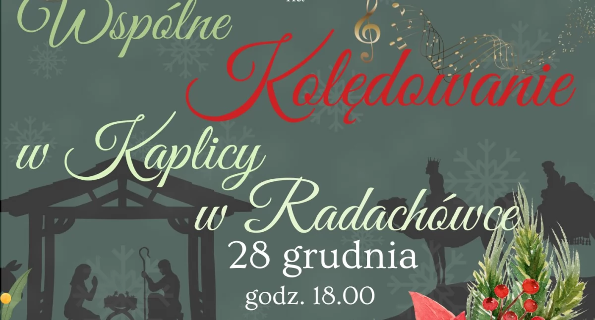 Wspólne Kolędowanie w Radachówce