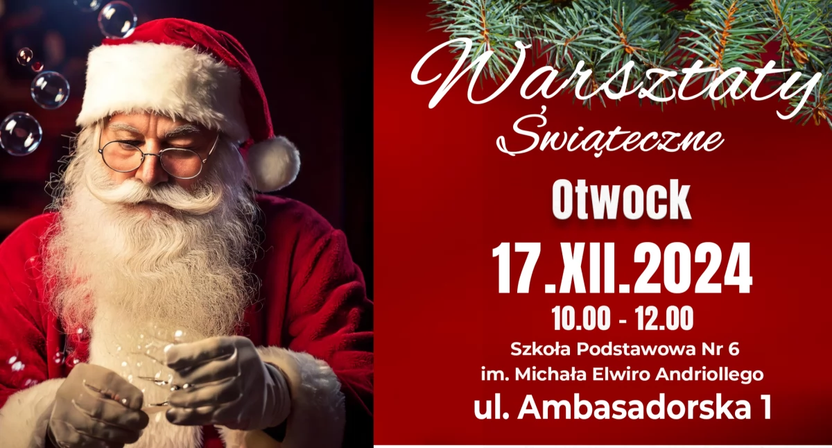 Warsztaty tworzenia ozdób świątecznych w Otwocku