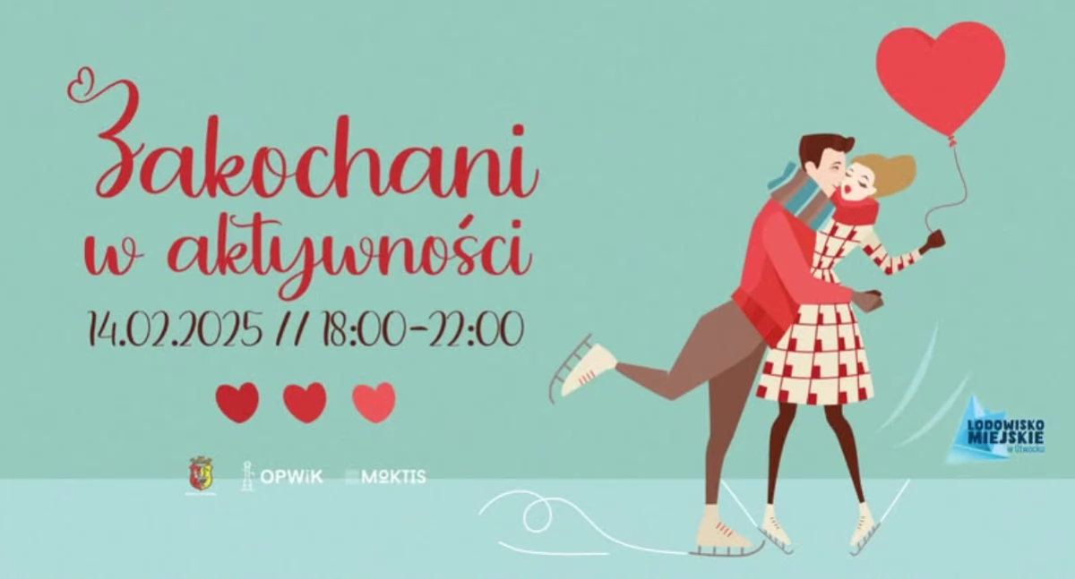Walentynki na Lodowisku Miejskim w Otwocku