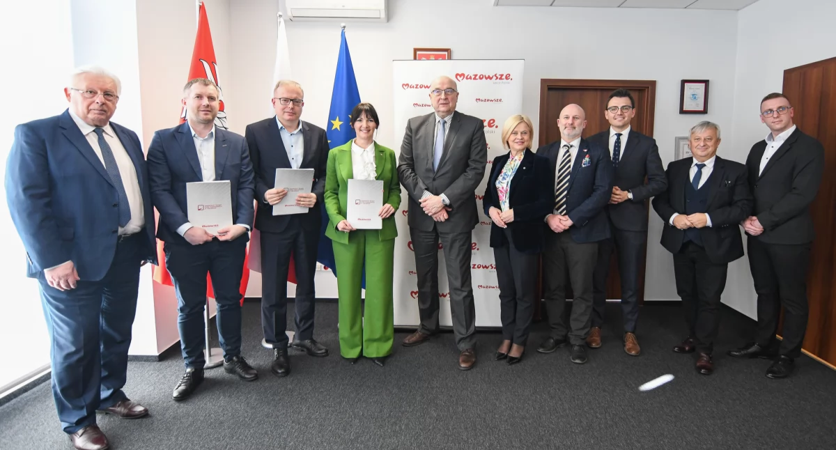 Prace nad nowym przebiegiem drogi wojewódzkiej nr 801 na terenie Józefowa i Warszawy