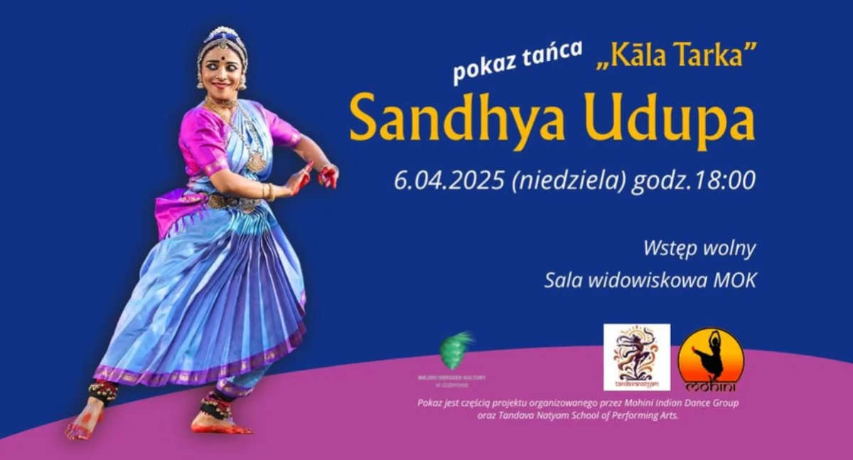 Taniec, który przenosi w inny wymiar – recital Sandhya Udupy w MOK Józefów