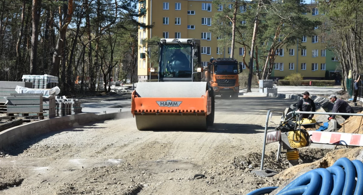 Otwock: ul. Pułaskiego zamknięta dla ruchu. Trwa remont