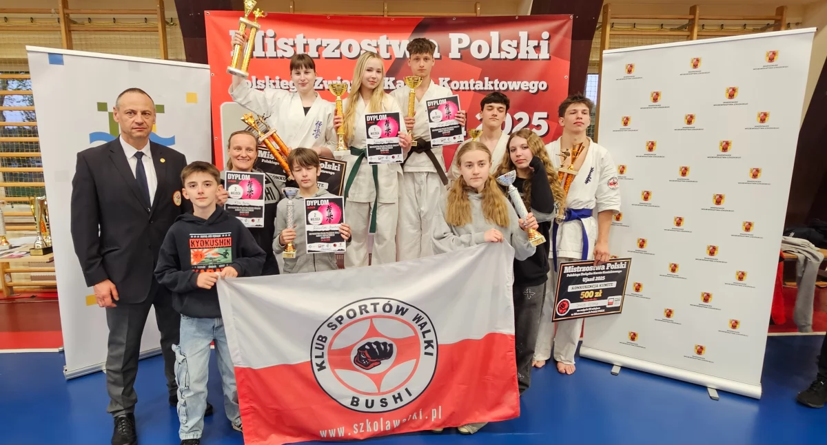 Trzy razy złoto KSW Bushi na mistrzostwach Polski