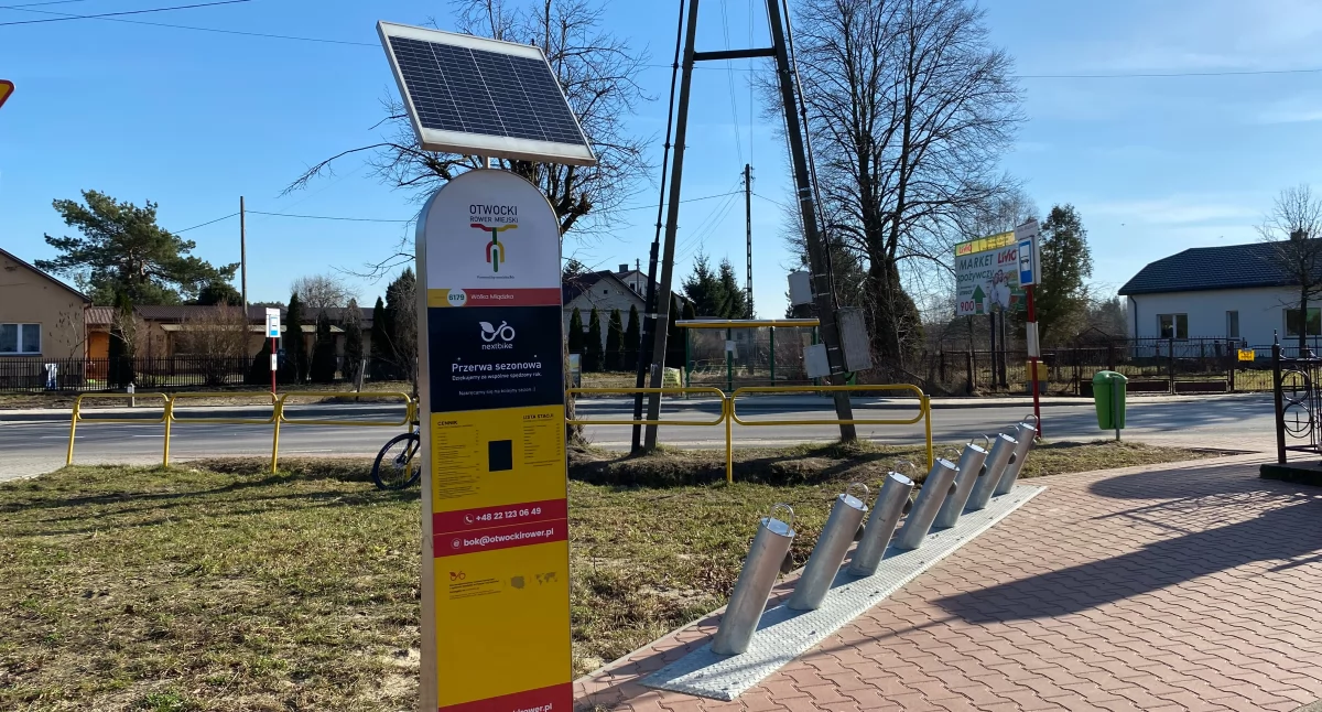 Start sezonu rowerów miejskich w powiecie otwockim