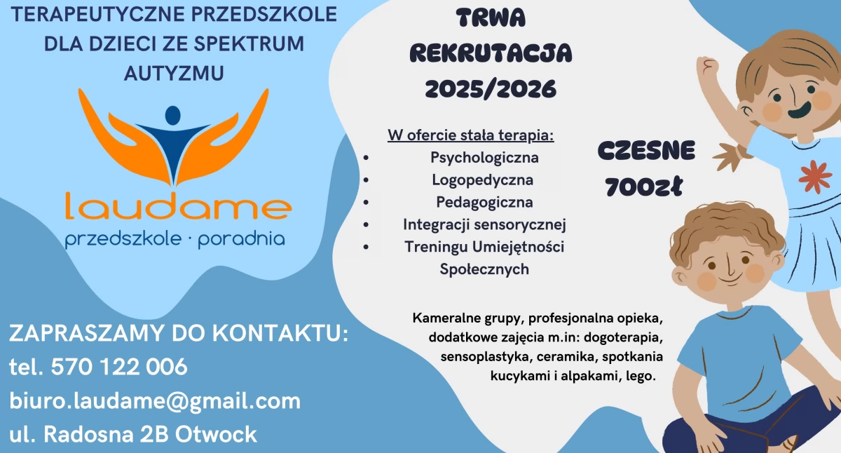 Laudame – miejsce, gdzie każde dziecko ma szansę rozkwitnąć