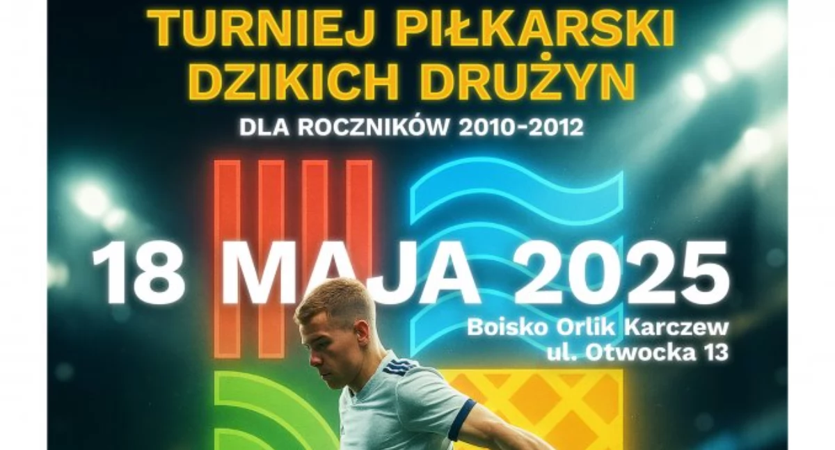Turniej piłkarski Dzikich Drużyn dla roczników 2010-2012