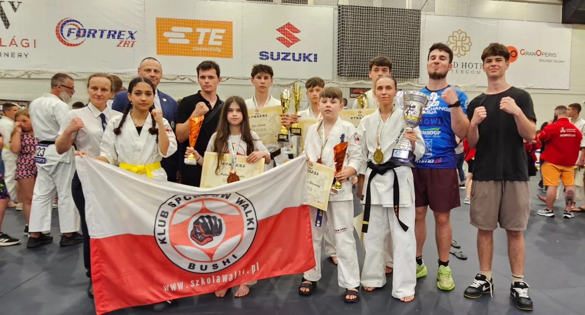 Sukces zawodników KSW Bushi na mistrzostwach Europy na Węgrzech