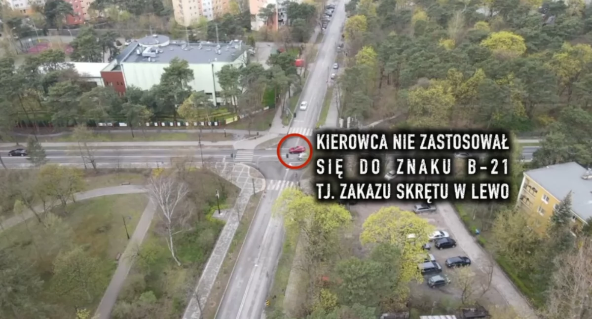 Otwocka drogówka patroluje miasto i powiat dronami