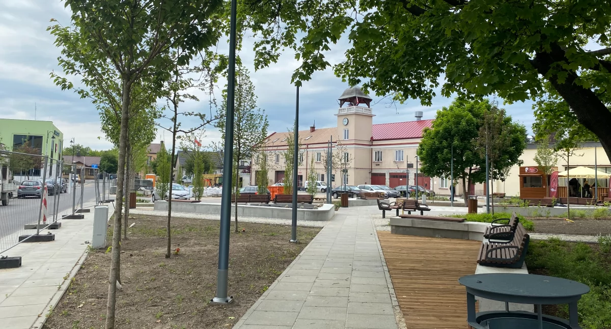 Rewitalizacja centrum Karczewa na finiszu