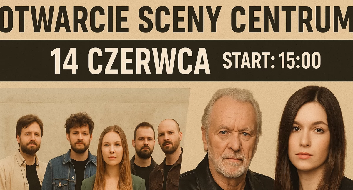 Otwarcie Sceny Centrum – muzyczne święto w sercu Otwocka już 14 czerwca!
