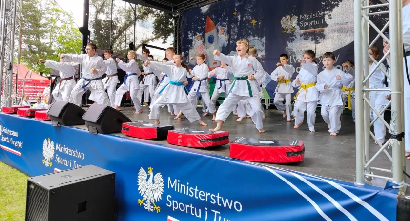 KS SOKUDO na Kosmicznym Dniu Dziecka w Ogrodach Kancelarii Premiera