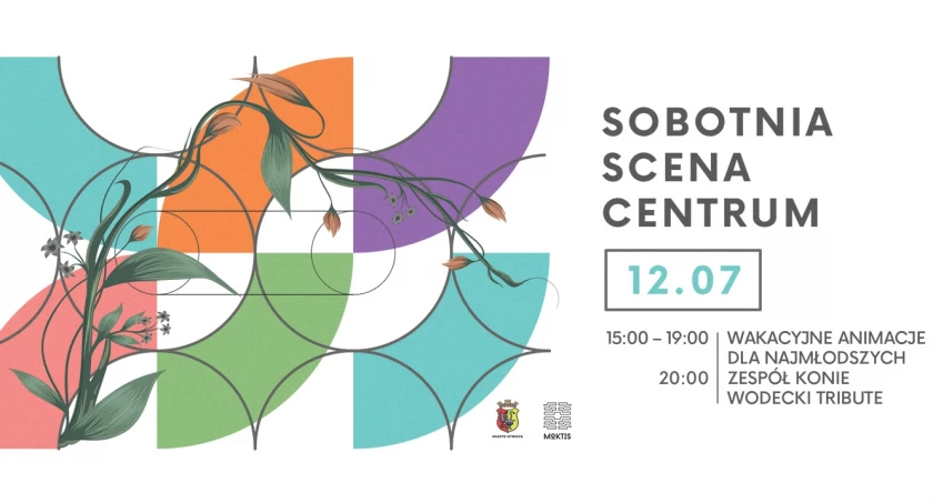 Letnia sobota z Wodeckim i rodzinną zabawą – Scena Centrum znów tętni życiem!