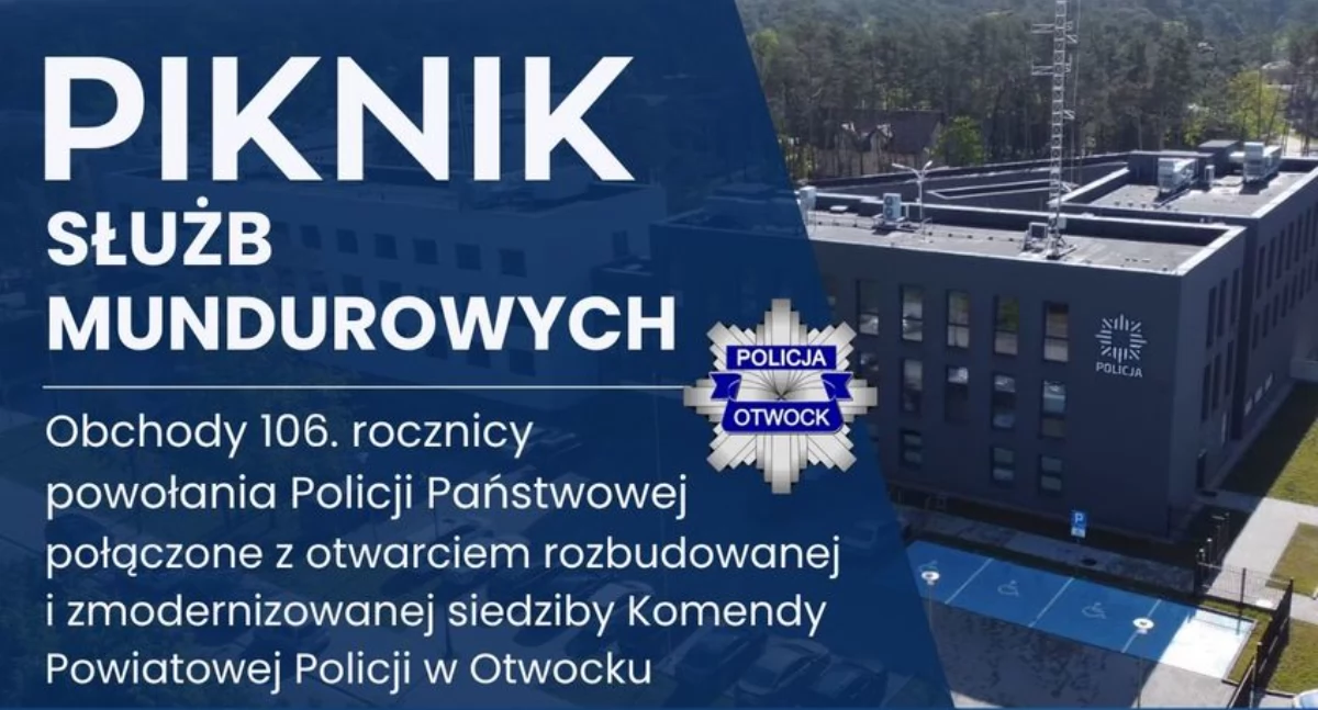 Mundurowy piknik w Otwocku! Policja zaprasza na święto z atrakcjami dla całych rodzin