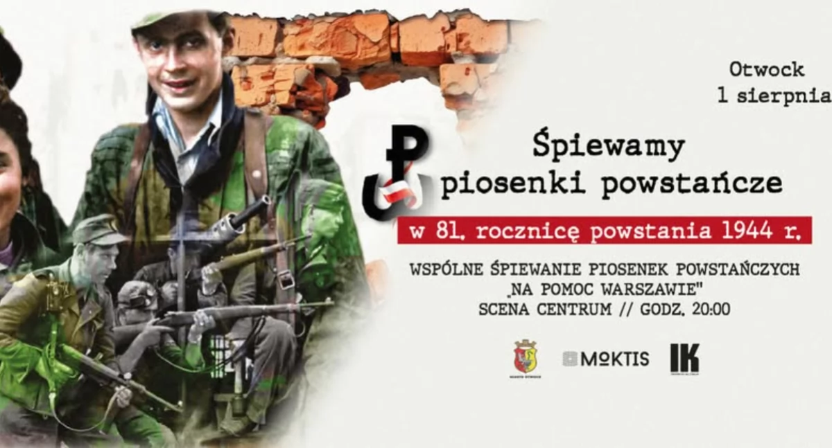 Śpiewem oddajemy hołd – 81. rocznica wybuchu Powstania Warszawskiego na Scenie Centrum