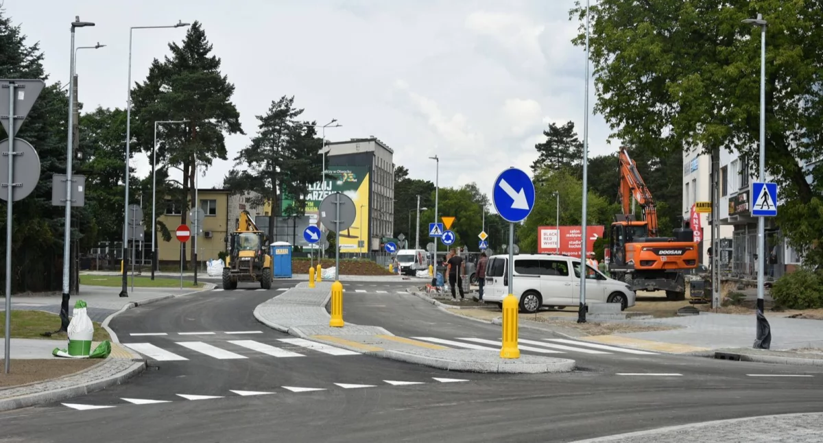 Nowe ronda w Otwocku już przejezdne – koniec kluczowej inwestycji drogowej