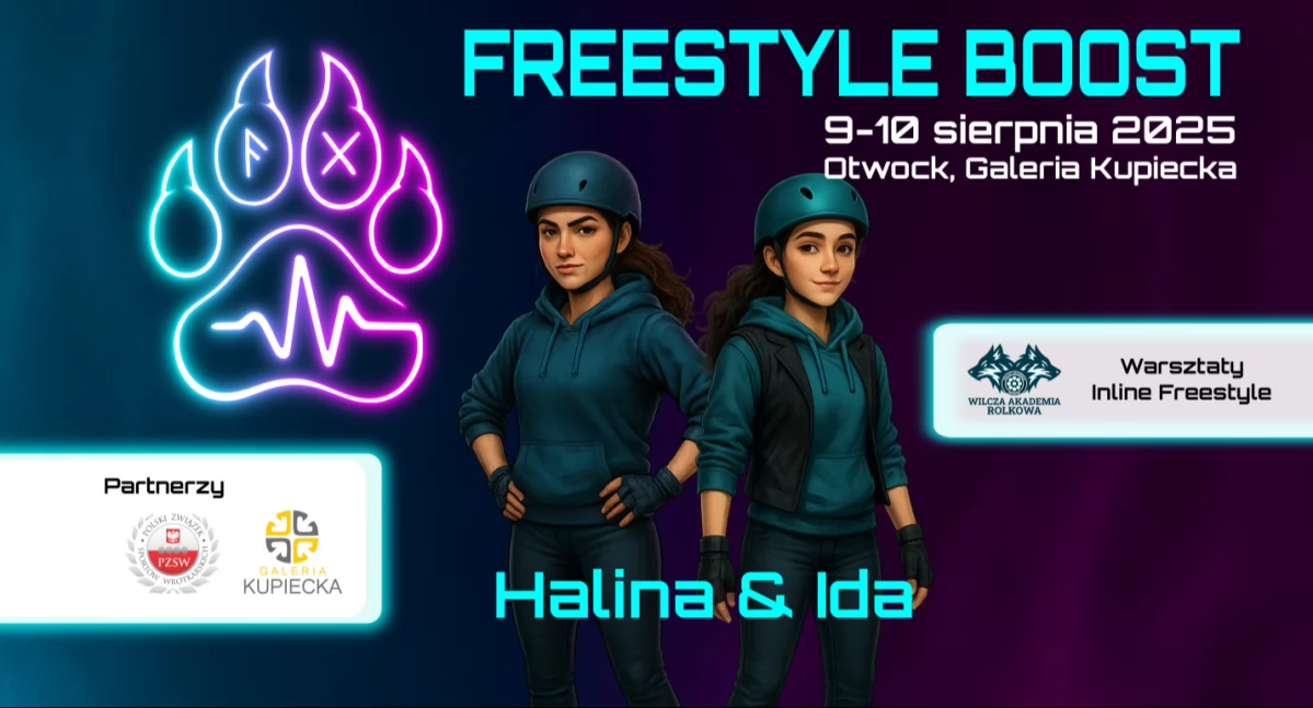 Freestyle Boost w Otwocku: vibe, technika i luz na rolkach