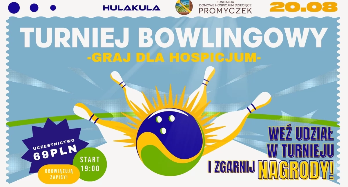 Charytatywny Turniej Bowlingowy dla Fundacji Promyczek