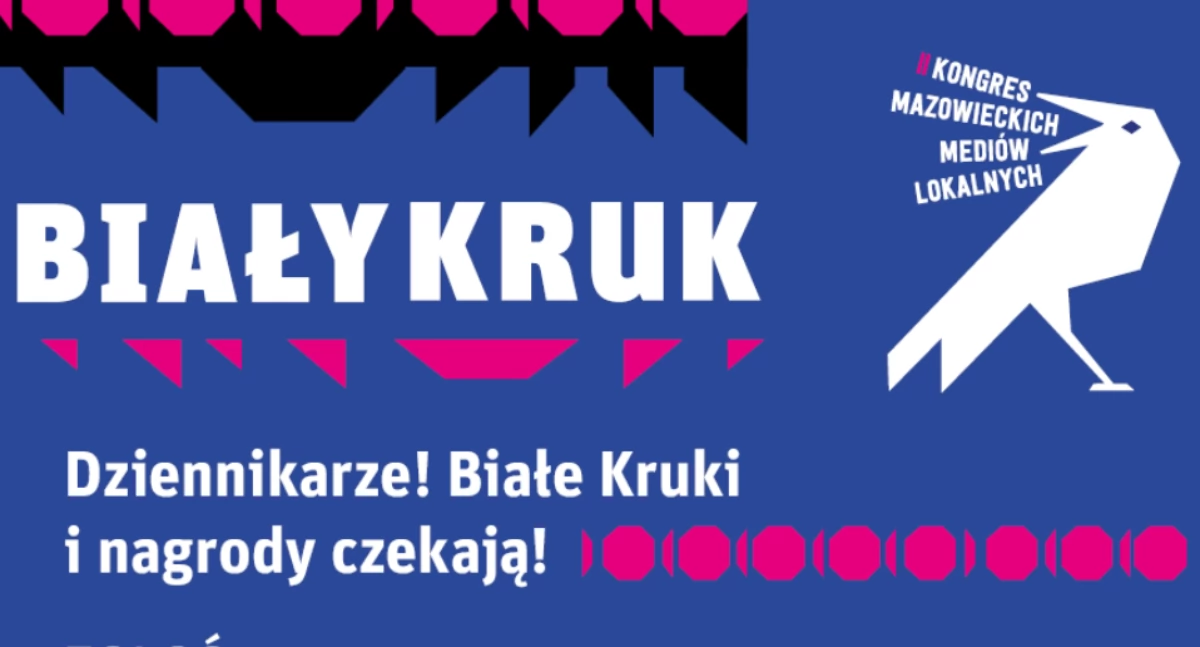„Biały Kruk” dla dziennikarzy mediów lokalnych – ostatnie dni na zgłoszenia!