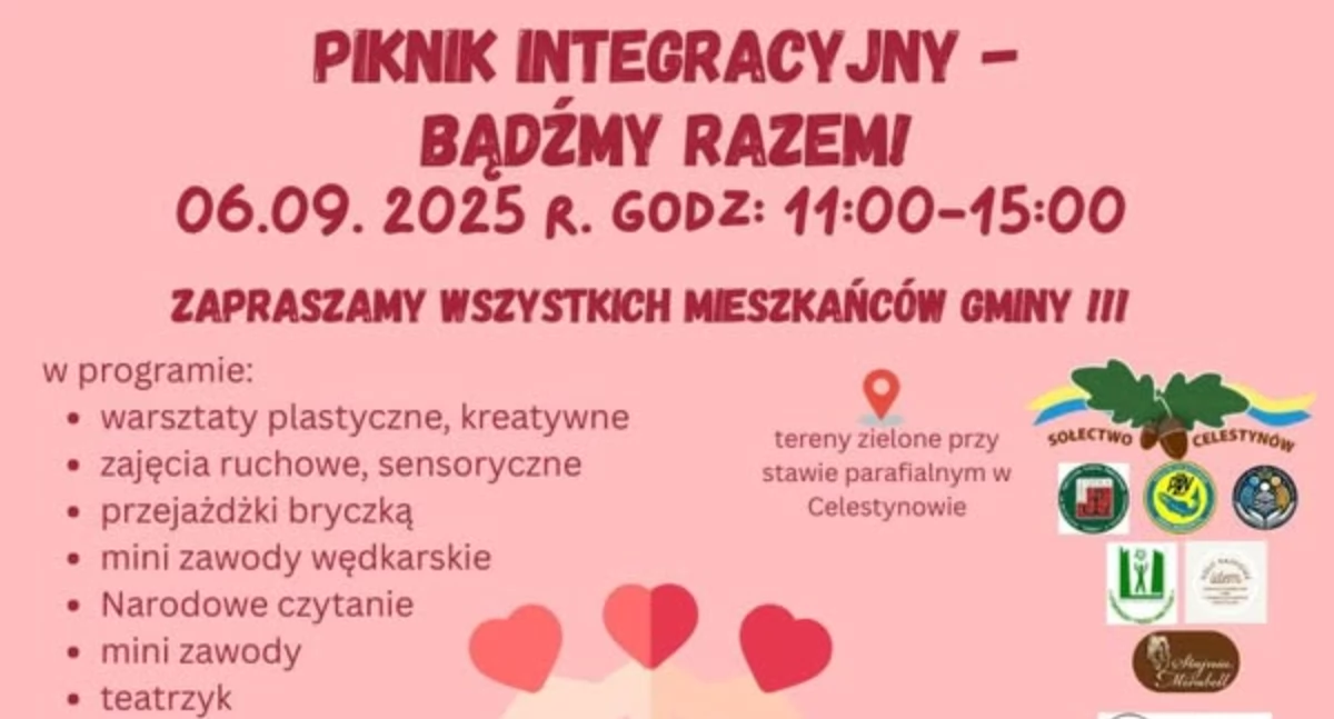 Piknik Integracyjny w Celestynowie – Bądźmy Razem 6 września